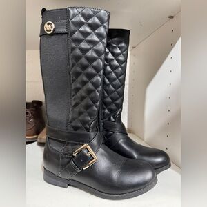 Michael Kors Girls Black Boots